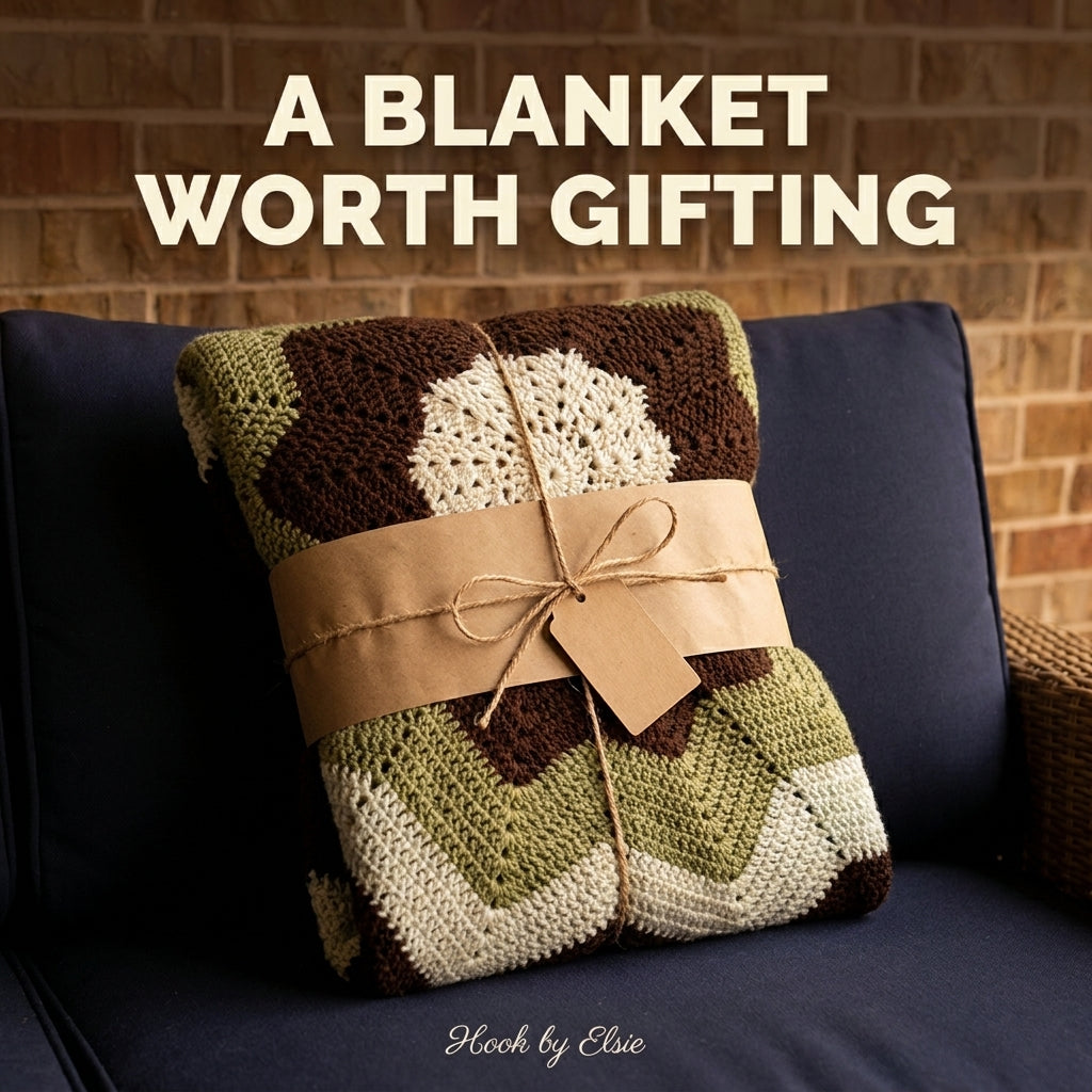 Woodland Bloom Star Blanket Crochet Pattern