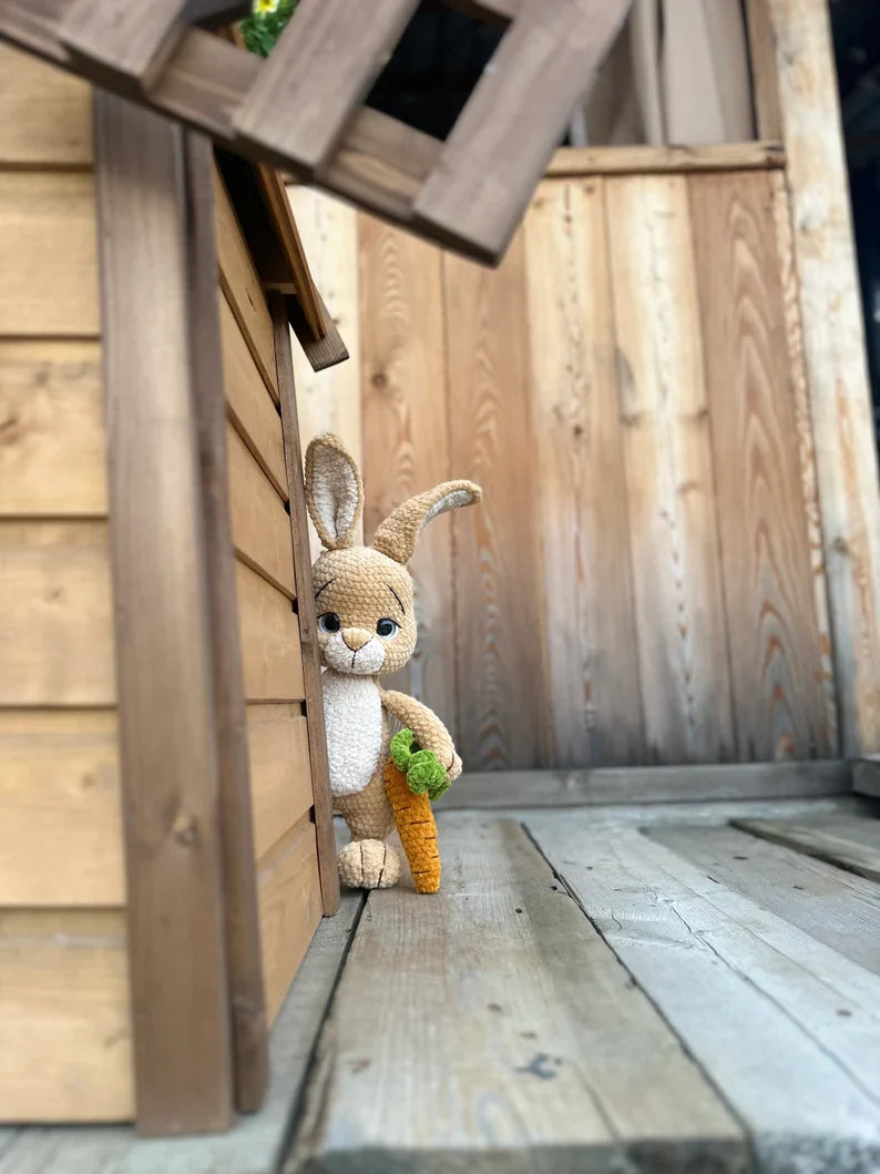 Crochet Bunny Pattern: DIY stuffed animals and plushies (PDF Pattern)