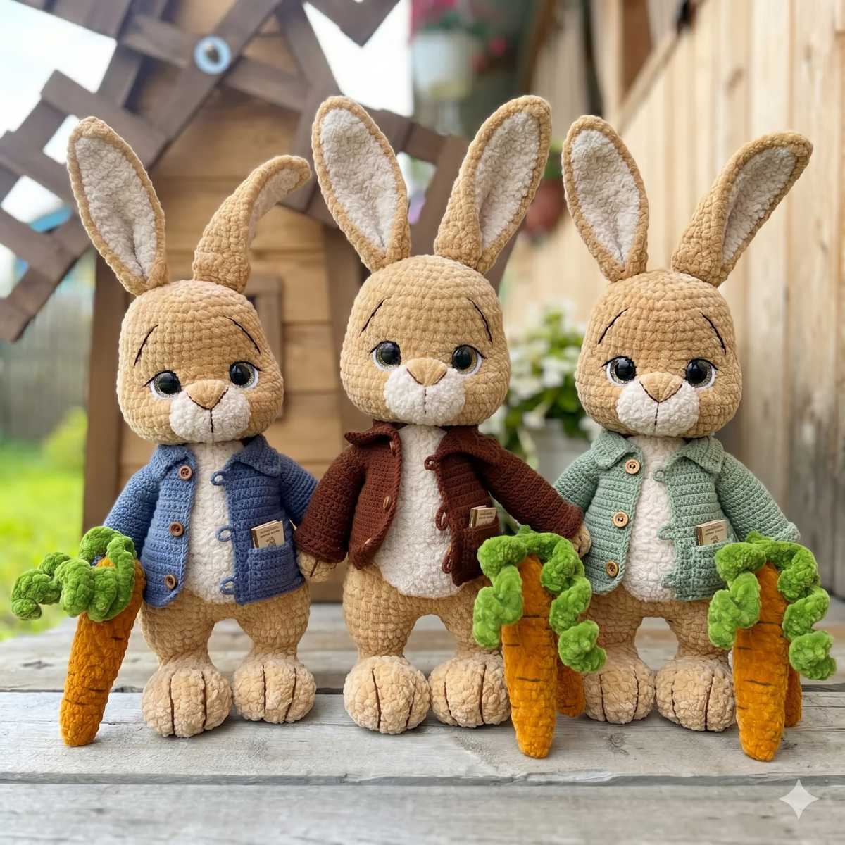 Crochet Bunny Pattern: DIY stuffed animals and plushies (PDF Pattern)