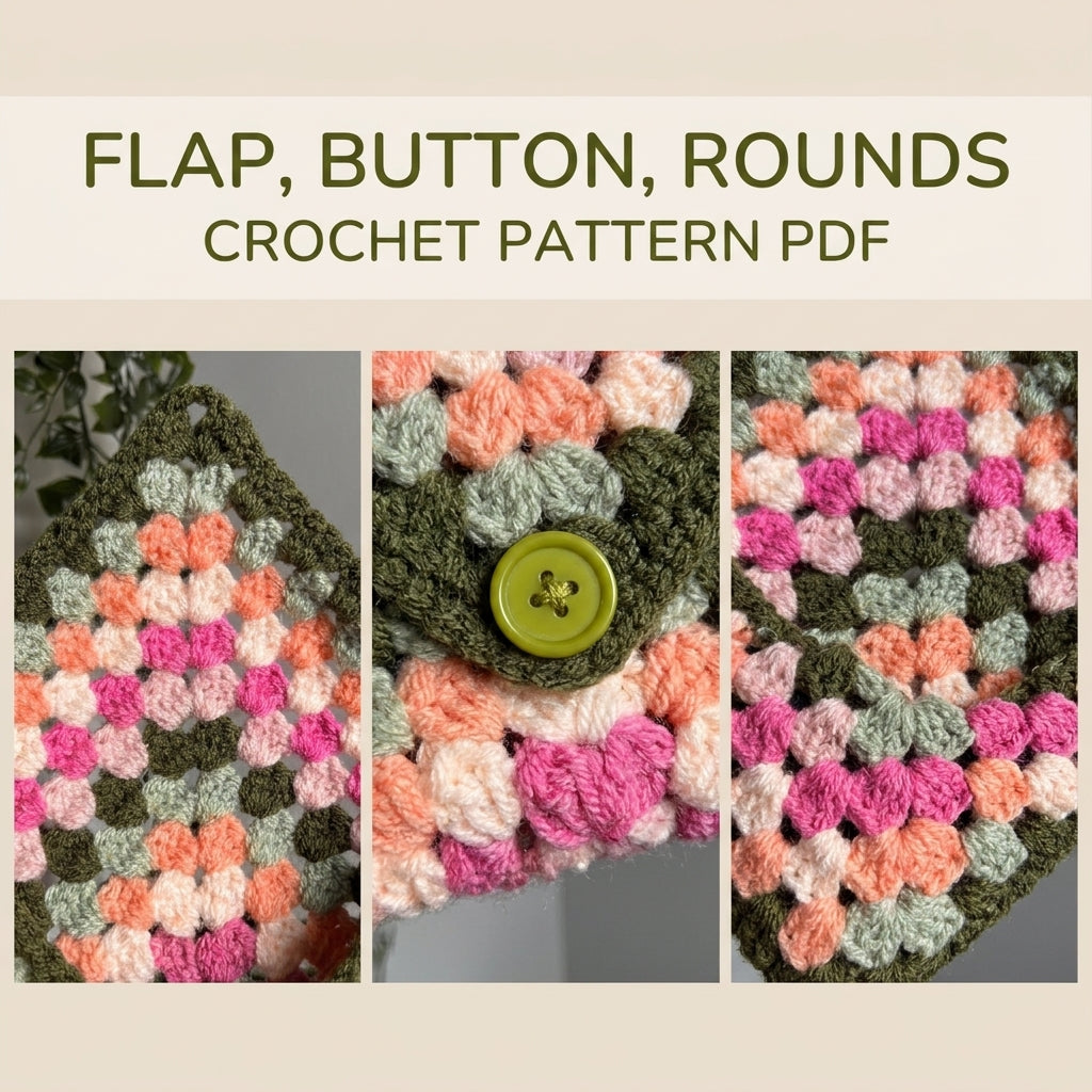 Granny Envelope Tablet Sleeve Crochet Pattern PDF – Tablet Case