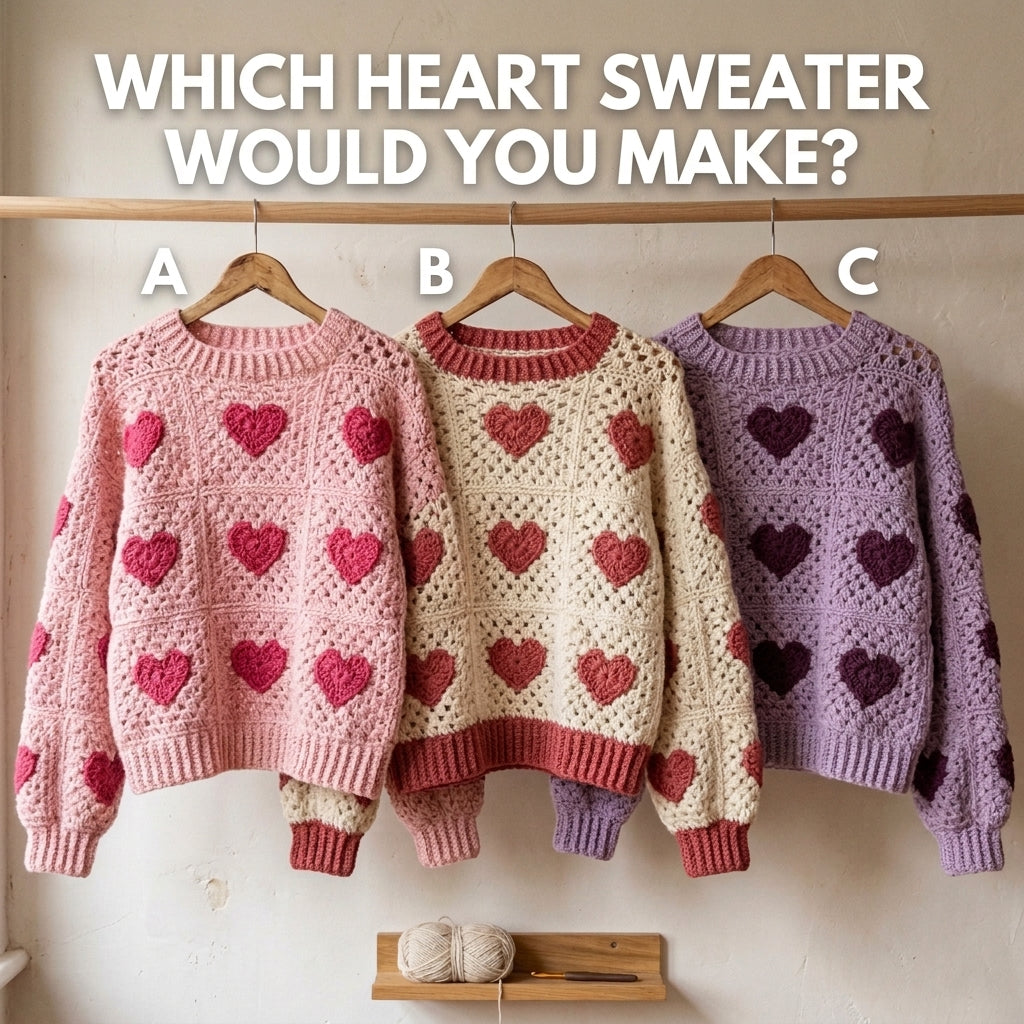 Retro Flower Granny Square Cardigan – Crochet Pattern PDF