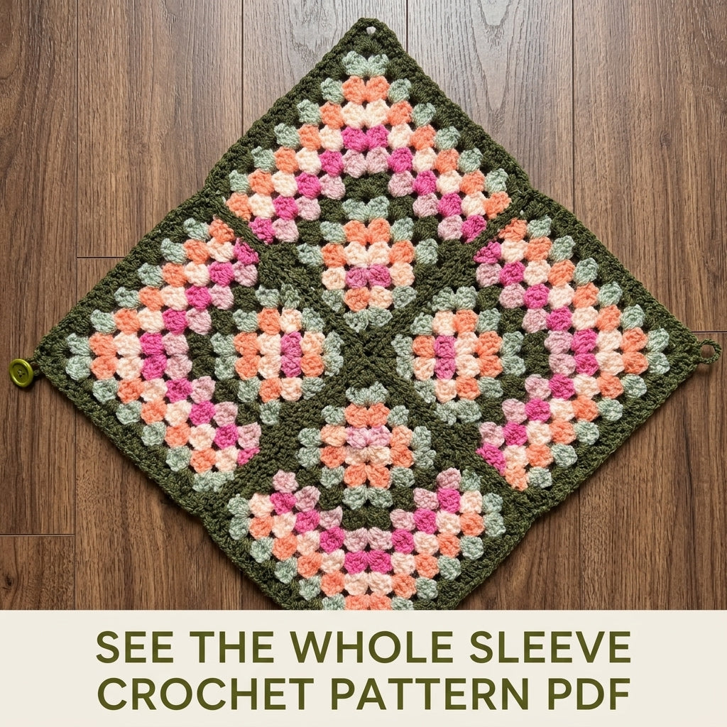 Granny Envelope Tablet Sleeve Crochet Pattern PDF – Tablet Case