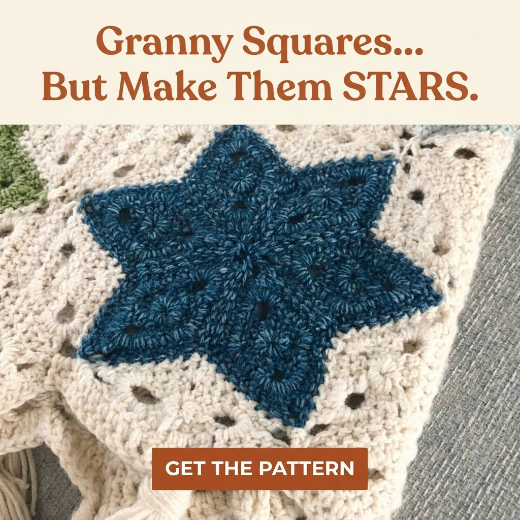 Star Hexagon Blanket Crochet Pattern