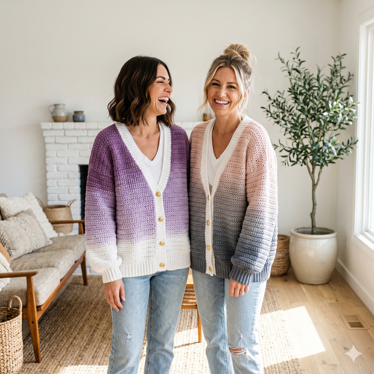 CROCHET PATTERN & VIDEO/ Halo Hugs Cardigan, Crochet Cardigan Pattern, Top-Down Cardigan, Seamless Cardigan, Xs-5X, Easy Cardigan, Pdf