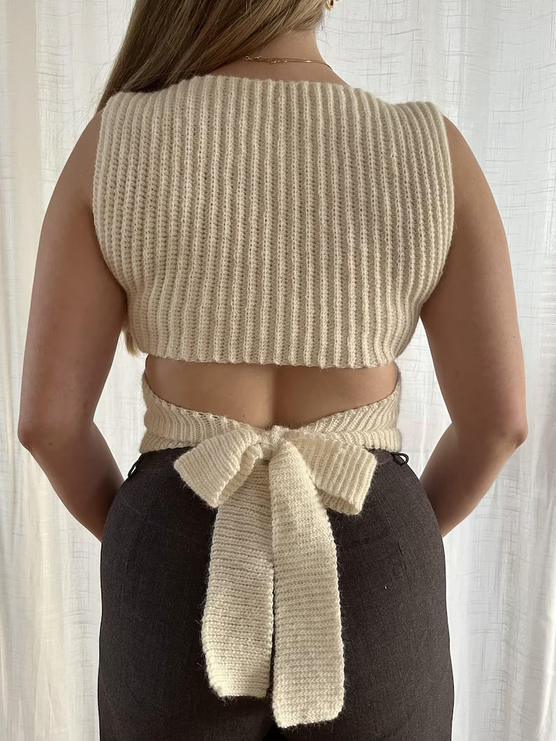 PDF crochet pattern - Juliette Top | Made to measure | Intermediate friendly |