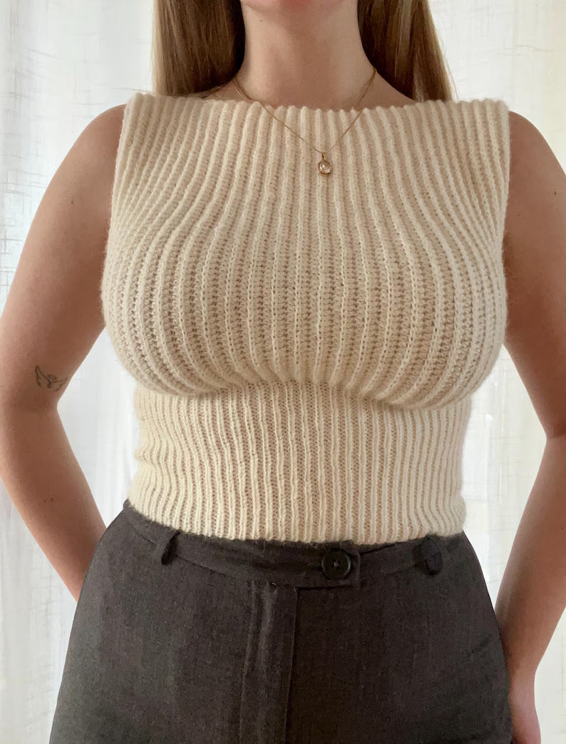 PDF crochet pattern - Juliette Top | Made to measure | Intermediate friendly |