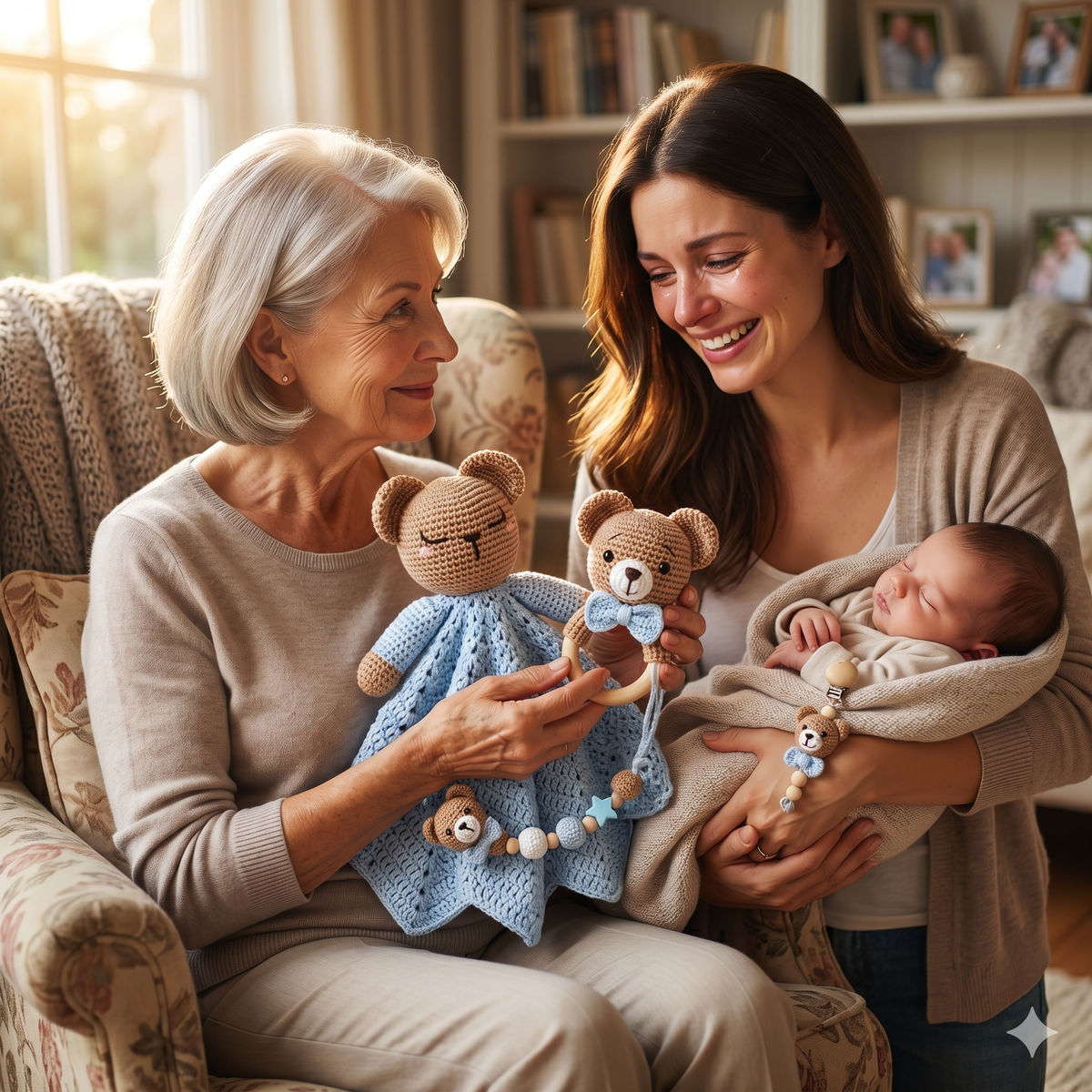 CROCHET PATTERN: Lovely Newborn Baby Set | Amigurumi Doll & Accessories | PDF Instant Download