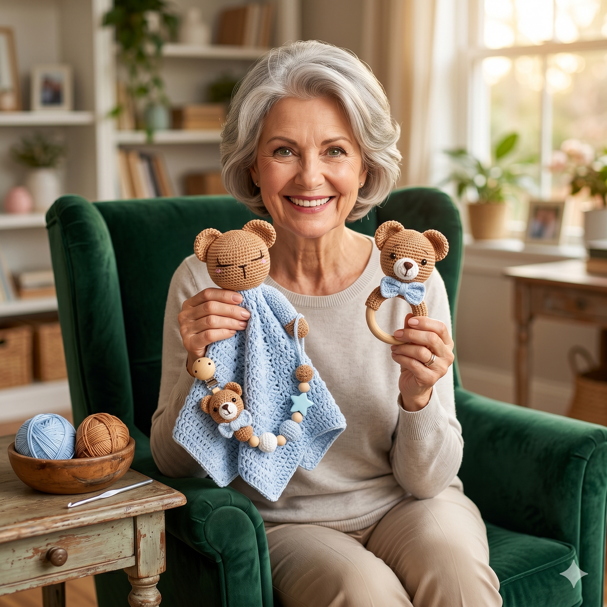CROCHET PATTERN: Lovely Newborn Baby Set | Amigurumi Doll & Accessories | PDF Instant Download