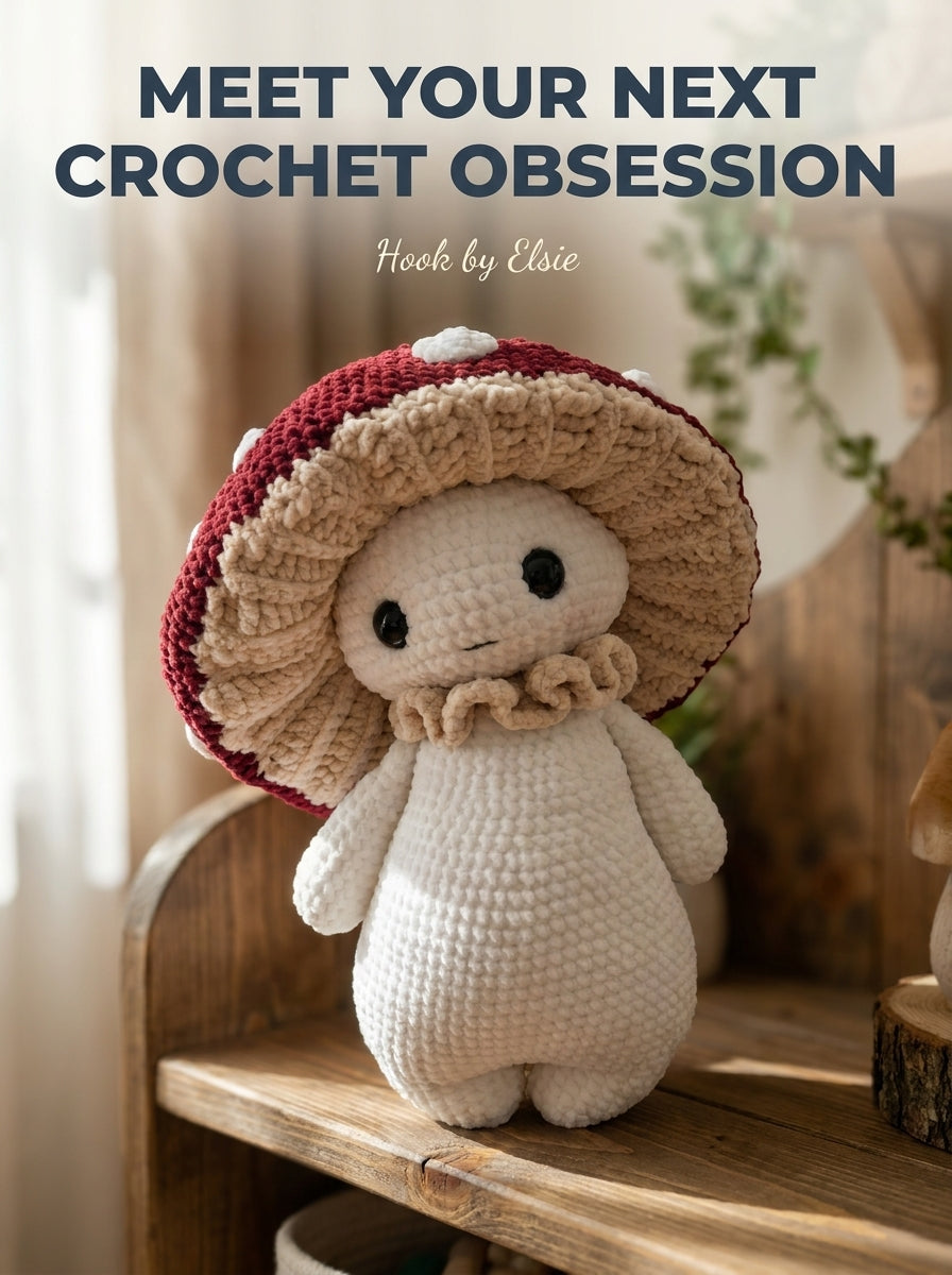 Mabel the Mushroom Crochet Pattern