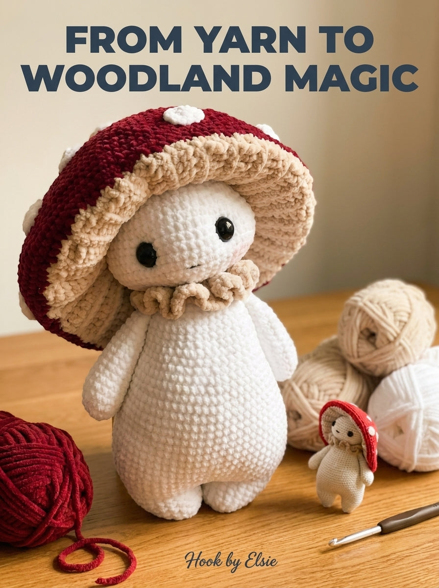 Mabel the Mushroom Crochet Pattern
