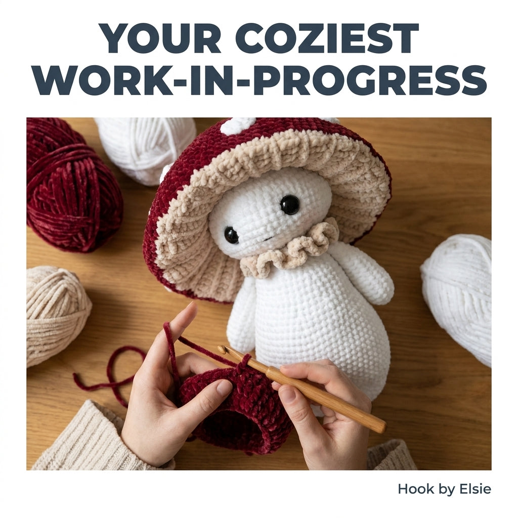 Mabel the Mushroom Crochet Pattern