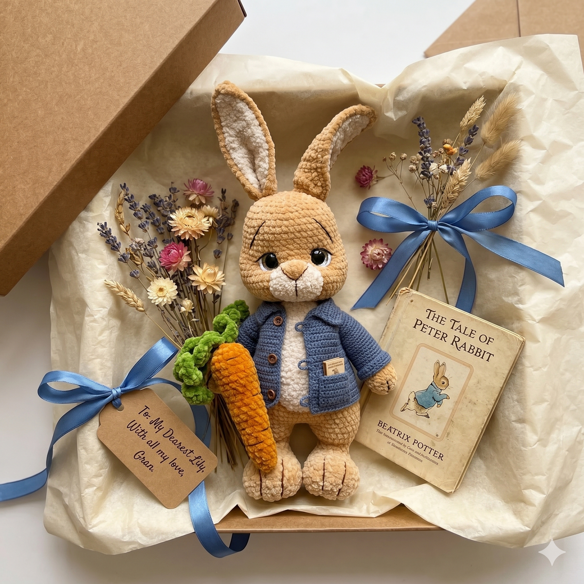 Crochet Bunny Pattern: DIY stuffed animals and plushies (PDF Pattern)