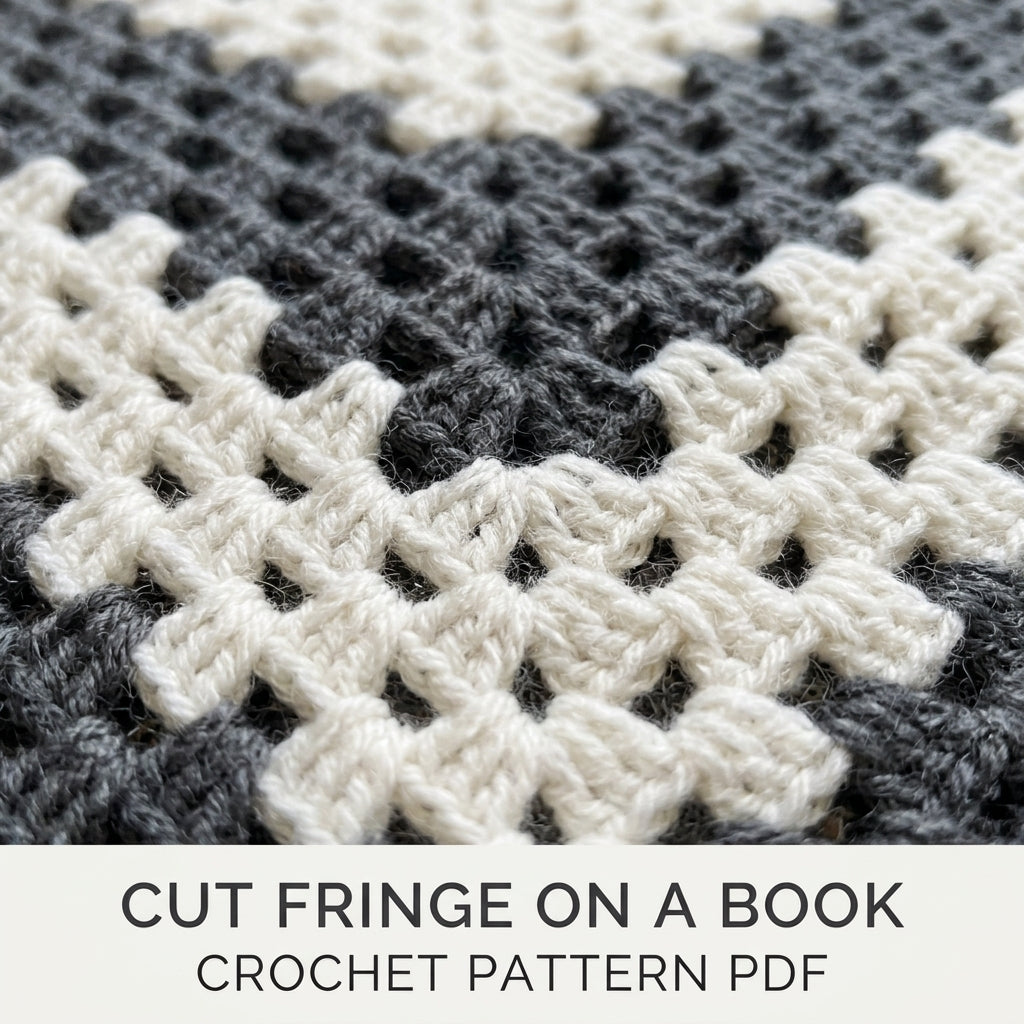 Grey Chevron Granny Stitch Poncho Crochet Pattern PDF – Grey and White Chevron Poncho
