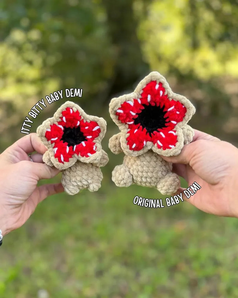 Demogorgan BUNDLE PDF Crochet Patterns Crochet Plushies- PDF Pattern