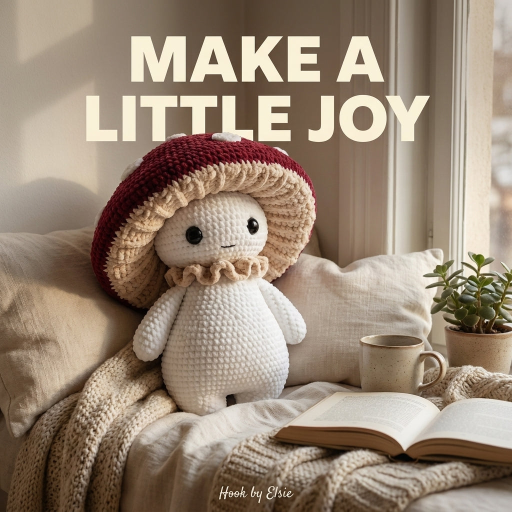 Mabel the Mushroom Crochet Pattern