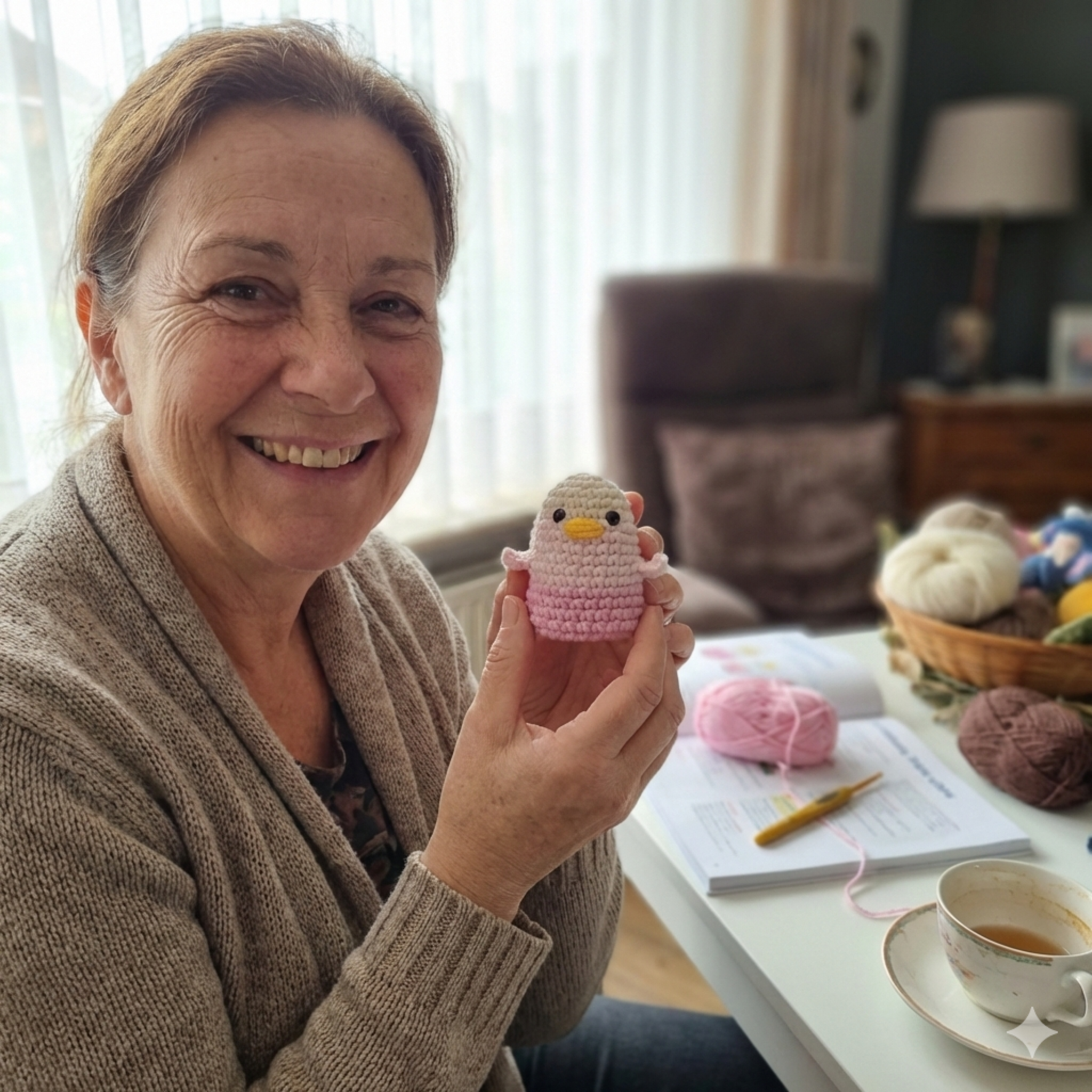 Flip, the bird CROCHET PATTERN