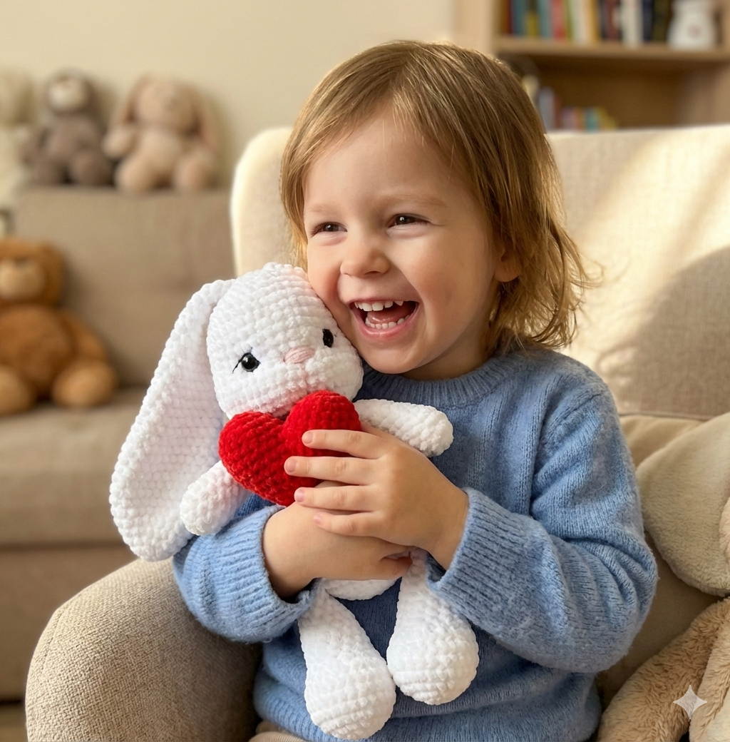 Soft Bunny Amigurumi Crochet Pattern – Beginner-Friendly PDF