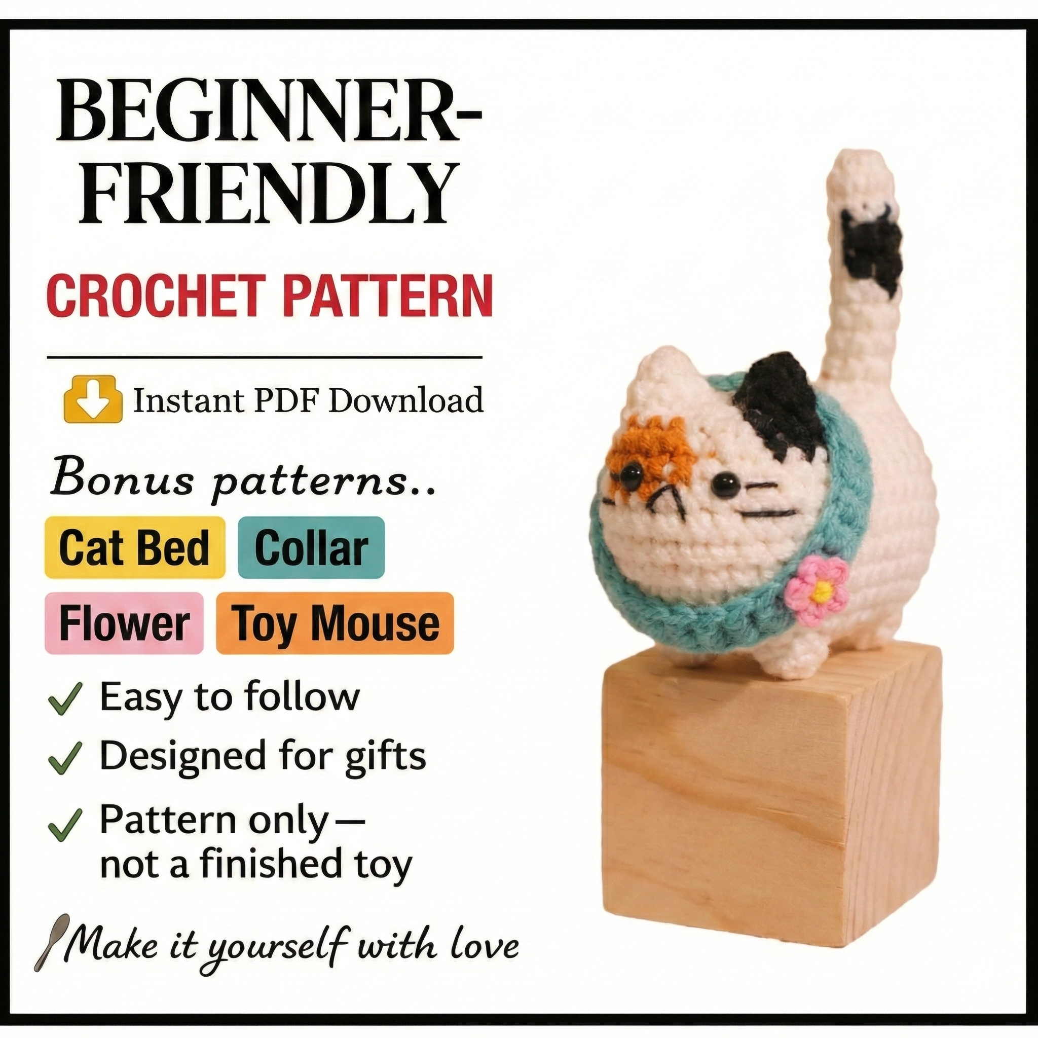 Pattern bundle 3 in 1: Kpop Girls Amigurumi Crochet Doll Pattern