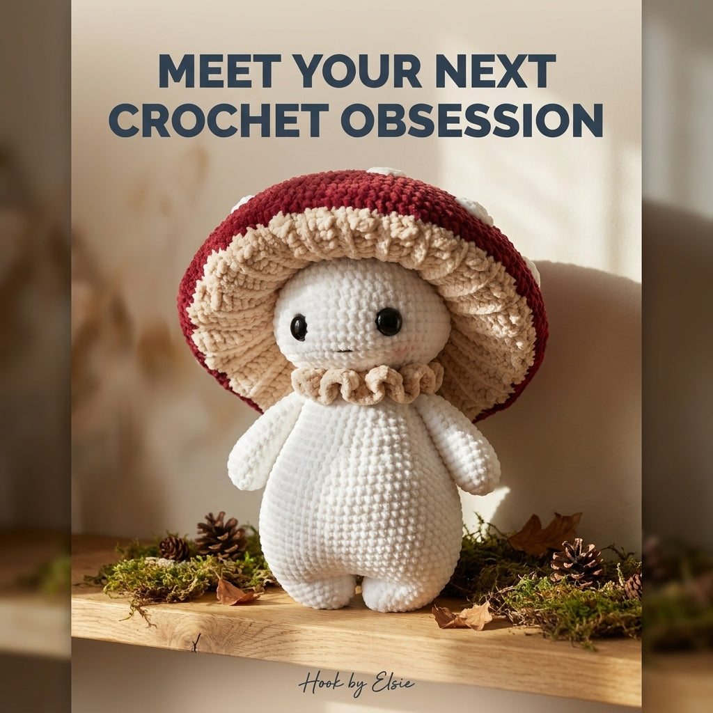 Mabel the Mushroom Crochet Pattern