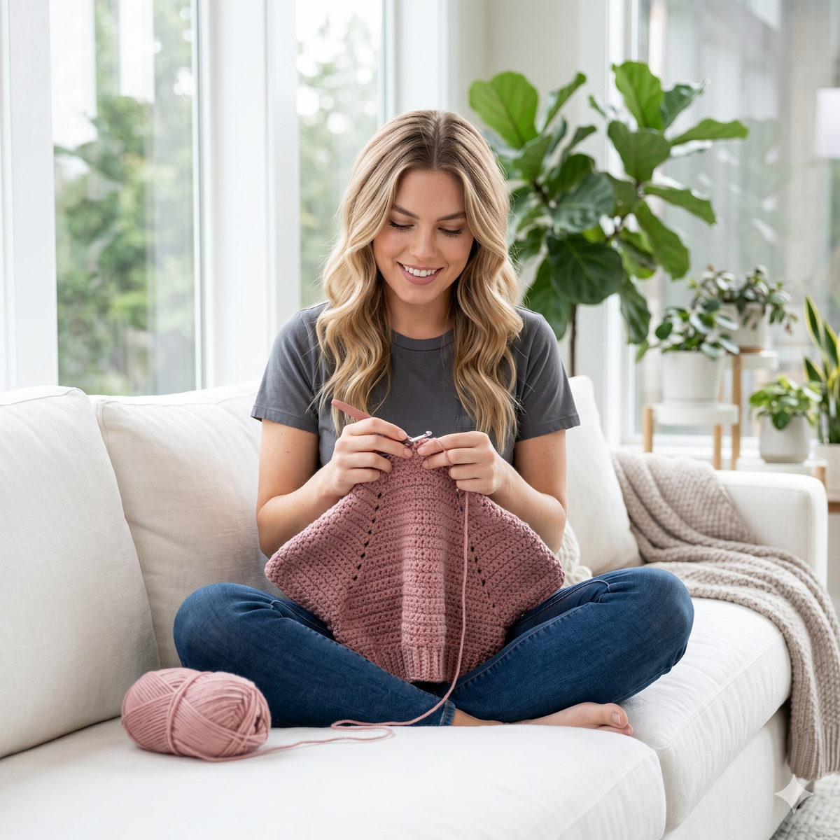 Beginner Crochet Cardigan Pattern PDF | Easy Oversized Raglan Cardigan | Step-by-Step Tutorial | XS–5XL