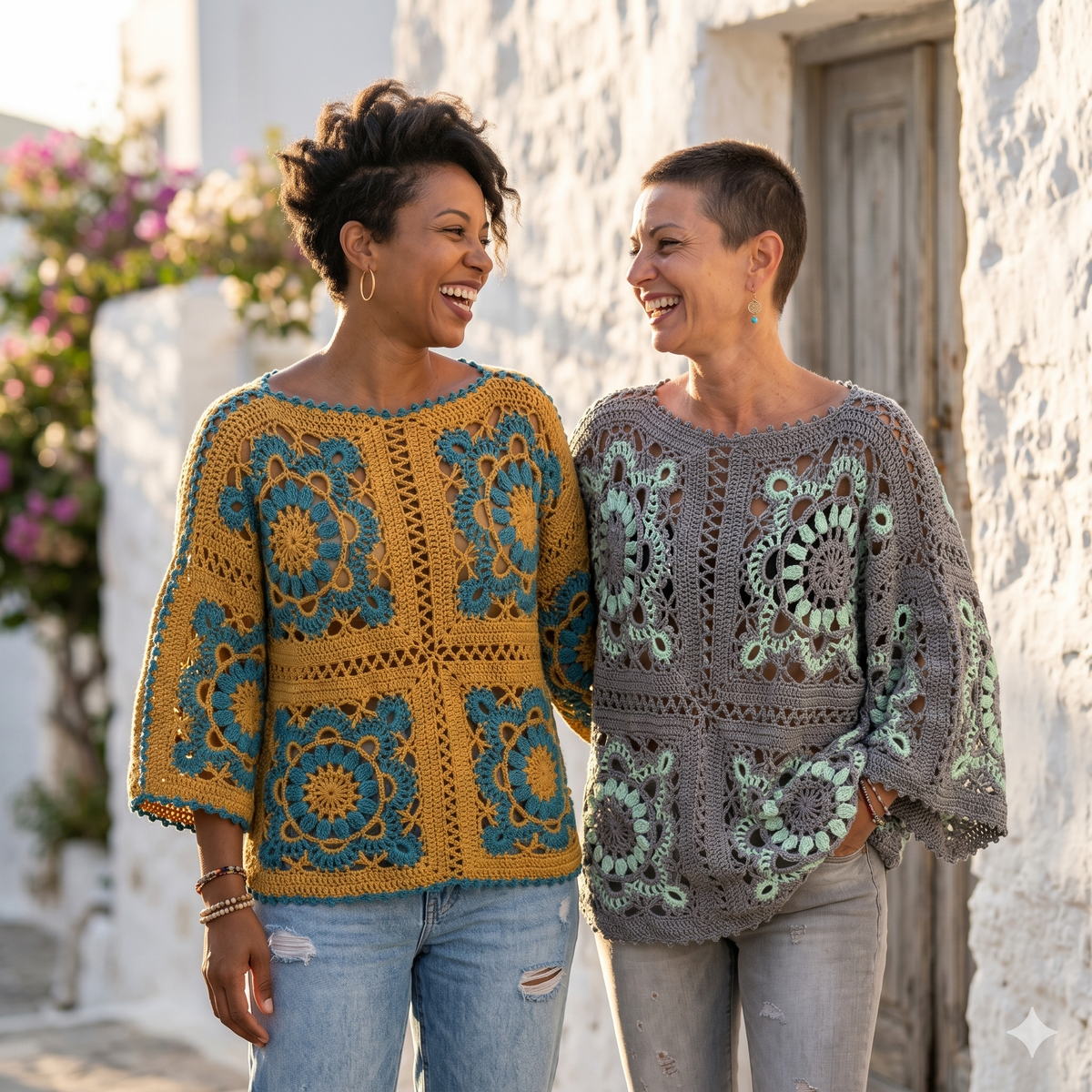 CROCHET PATTERN: Clas Top | Granny Square Top with Video Tutorial | Instant Download PDF
