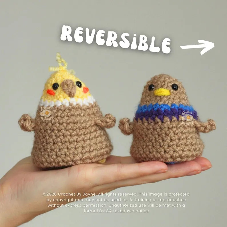 PATTERN BUNDLE 9 Flip, the birds crochet patterns