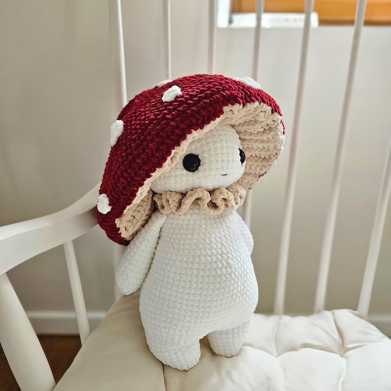 Mushroom guy - critter stitch crochet pattern / amigurumi